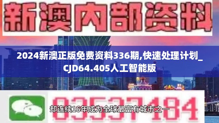 2024新澳正版免费资料336期,快速处理计划_CJD64.405人工智能版