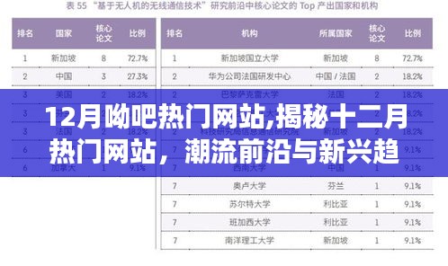 揭秘十二月潮流热门网站，交汇点展现新兴趋势
