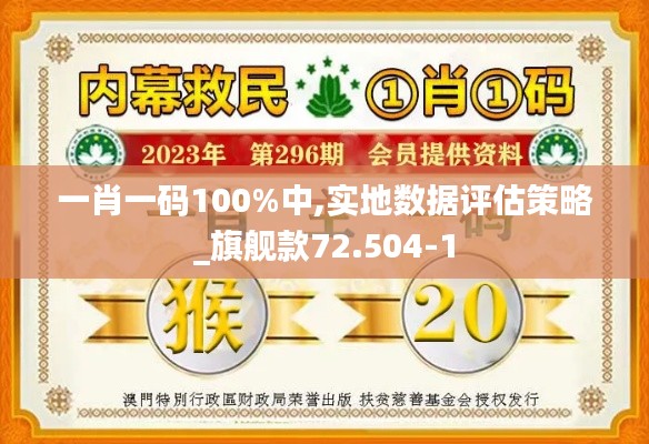 一肖一码100%中,实地数据评估策略_旗舰款72.504-1