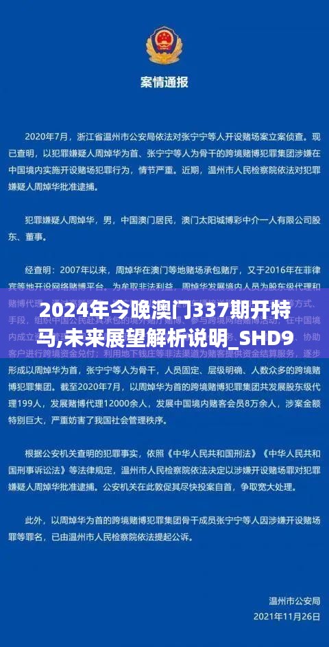 2024年今晚澳门337期开特马,未来展望解析说明_SHD94.878-9