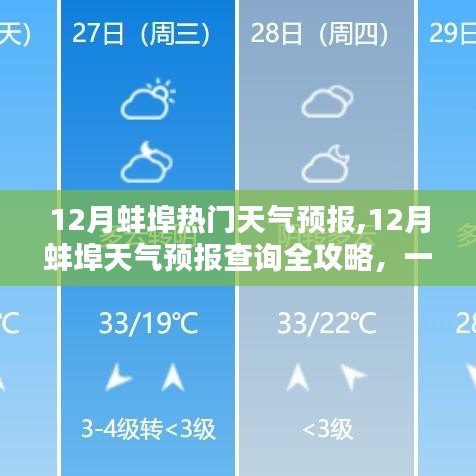 12月蚌埠天气预报详解，查询攻略与技能掌握