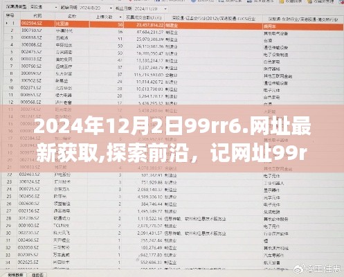 探索前沿，记网址99rr6.网址最新进展与影响在特定时空下的探索（2024年）