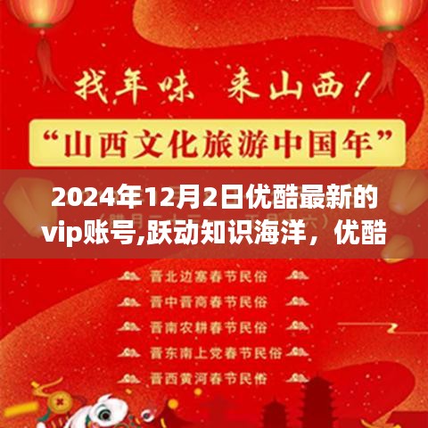 优酷VIP账号见证成长之路，跃动知识海洋，最新账号分享（2024年12月2日）