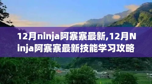 12月Ninja阿寨寨最新技能学习攻略，一步步成为专家