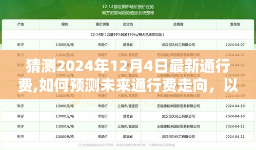 未来通行费预测，以2024年12月4日为例的详细步骤指南与通行费走向猜测