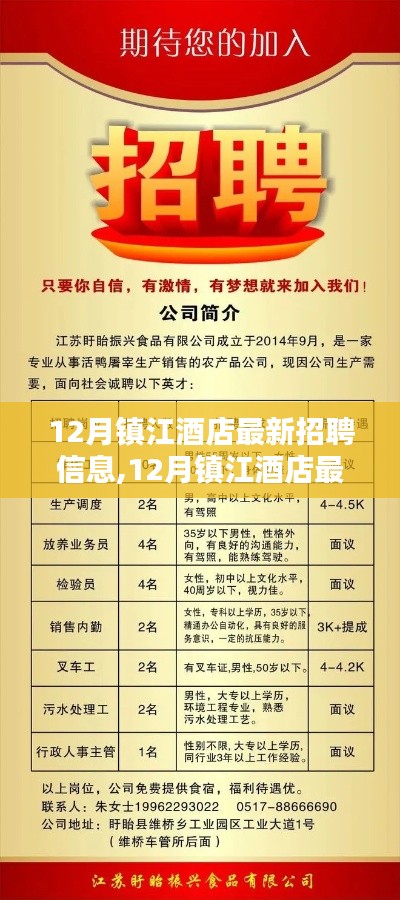 探讨镇江酒店最新招聘信息中的职业机遇与挑战，十二月的职业洞察