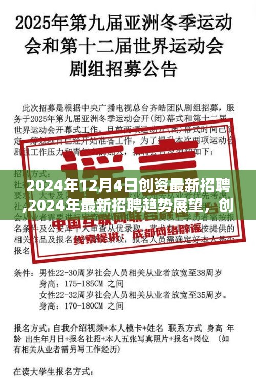 创资引领未来招聘趋势，最新招聘动态与人才招聘新纪元展望（2024年）