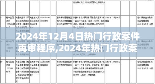 探析2024年热门行政案件再审程序，从某观点出发的全面解读