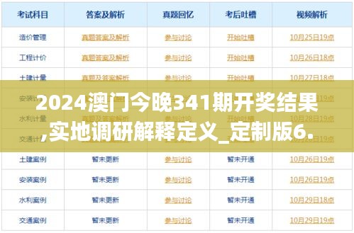 2024澳门今晚341期开奖结果,实地调研解释定义_定制版6.254