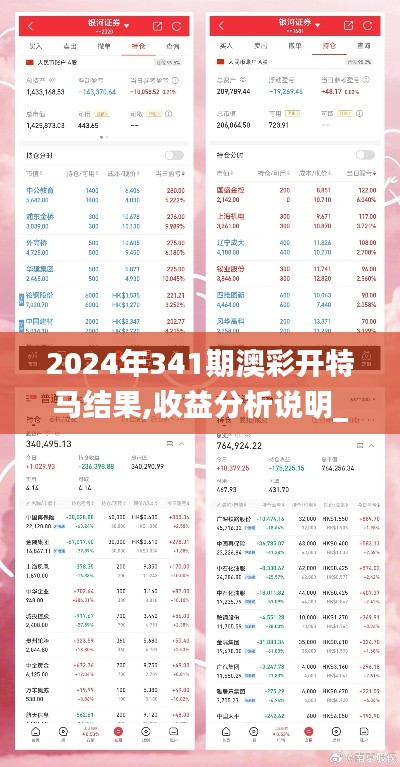 2024年341期澳彩开特马结果,收益分析说明_app4.492