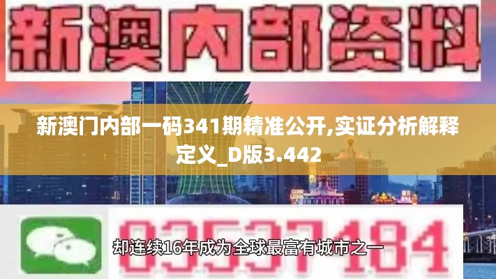 新澳门内部一码341期精准公开,实证分析解释定义_D版3.442