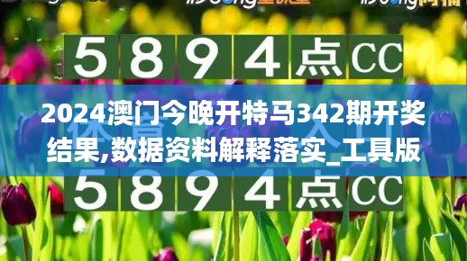 2024澳门今晚开特马342期开奖结果,数据资料解释落实_工具版10.941