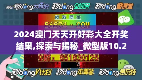 2024澳门天天开好彩大全开奖结果,探索与揭秘_微型版10.266