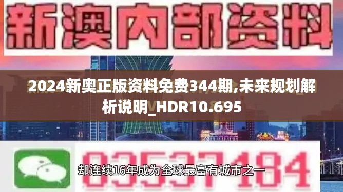 2024新奥正版资料免费344期,未来规划解析说明_HDR10.695