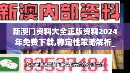 新澳门资料大全正版资料2024年免费下载,稳定性策略解析_安卓6.529