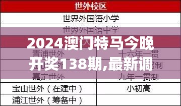 2024澳门特马今晚开奖138期,最新调查解析说明_UHD3.665