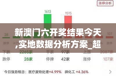 新澳门六开奖结果今天,实地数据分析方案_超值版3.164