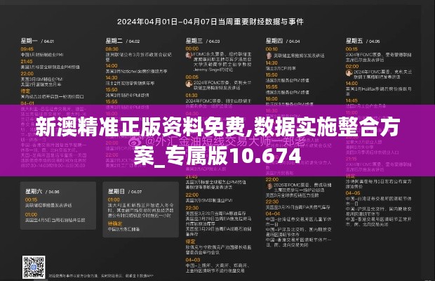 新澳精准正版资料免费,数据实施整合方案_专属版10.674