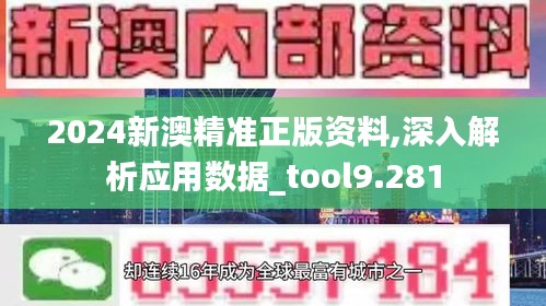 2024新澳精准正版资料,深入解析应用数据_tool9.281