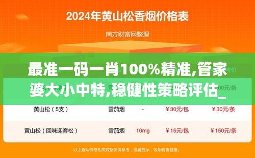 最准一码一肖100%精准,管家婆大小中特,稳健性策略评估_豪华版9.291