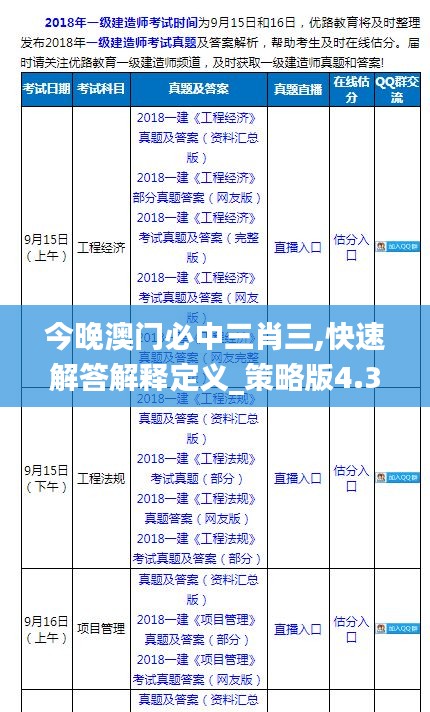 今晚澳门必中三肖三,快速解答解释定义_策略版4.375