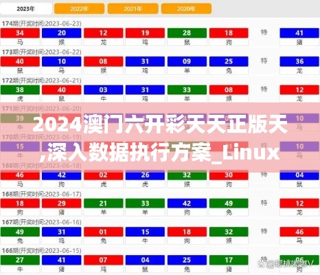 2024澳门六开彩天天正版天,深入数据执行方案_Linux6.262