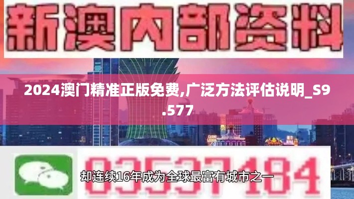 2024澳门精准正版免费,广泛方法评估说明_S9.577