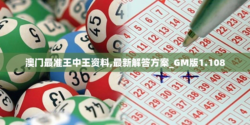 澳门最准王中王资料,最新解答方案_GM版1.108