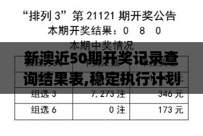 新澳近50期开奖记录查询结果表,稳定执行计划_DX版10.590