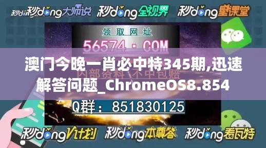 澳门今晚一肖必中特345期,迅速解答问题_ChromeOS8.854