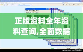 正版资料全年资料查询,全面数据解析执行_W3.832