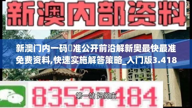 新澳门内一码棈准公开前沿解新奥最快最准免费资料,快速实施解答策略_入门版3.418