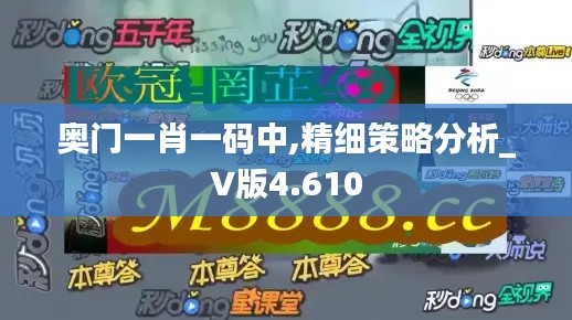 奥门一肖一码中,精细策略分析_V版4.610