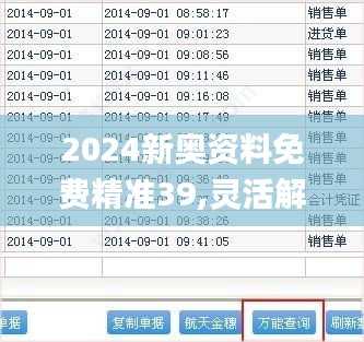 2024新奥资料免费精准39,灵活解析实施_策略版8.471