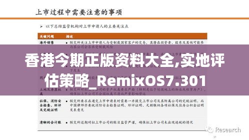 香港今期正版资料大全,实地评估策略_RemixOS7.301