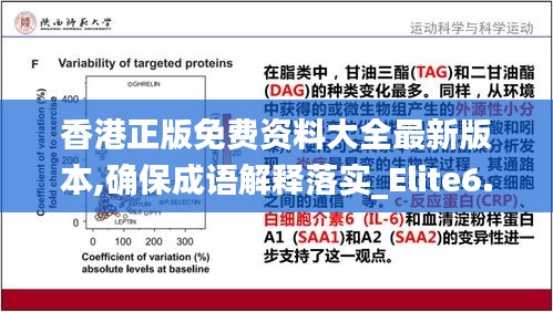 香港正版免费资料大全最新版本,确保成语解释落实_Elite6.538