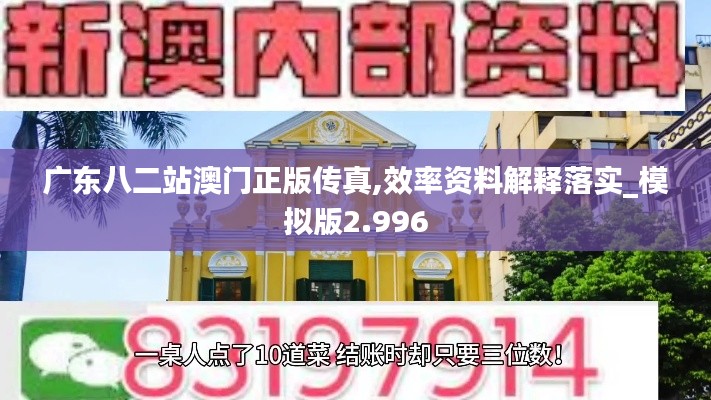 广东八二站澳门正版传真,效率资料解释落实_模拟版2.996