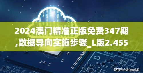 2024澳门精准正版免费347期,数据导向实施步骤_L版2.455