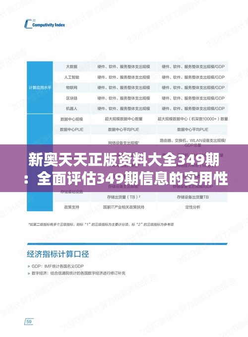 新奥天天正版资料大全349期：全面评估349期信息的实用性