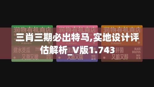 三肖三期必出特马,实地设计评估解析_V版1.743