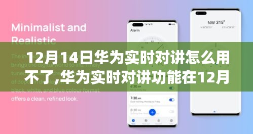 华为实时对讲功能使用故障解析，12月14日无法使用的原因及观点分享