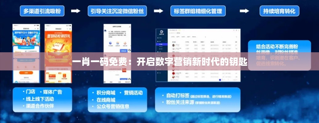 一肖一码免费：开启数字营销新时代的钥匙