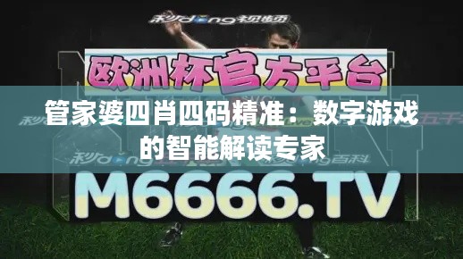 管家婆四肖四码精准：数字游戏的智能解读专家