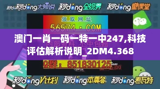 澳门一肖一码一特一中247,科技评估解析说明_2DM4.368