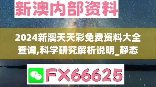 2024新澳天天彩免费资料大全查询,科学研究解析说明_静态版4.137