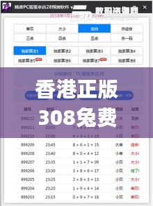 香港正版308兔费资料,预测分析说明_网页版8.628