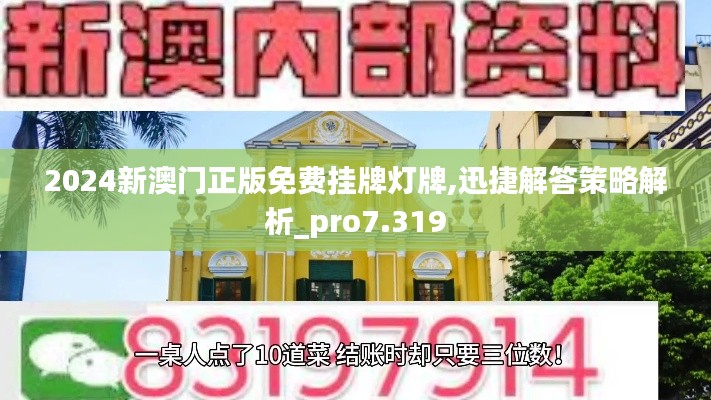 2024新澳门正版免费挂牌灯牌,迅捷解答策略解析_pro7.319