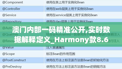 澳门内部一码精准公开,实时数据解释定义_Harmony款8.658