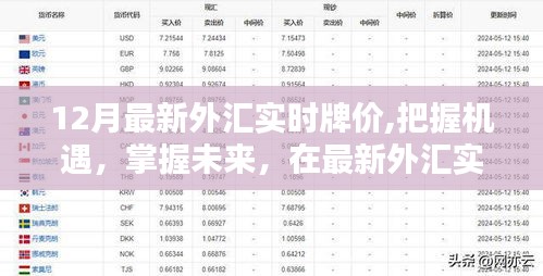 最新外汇实时牌价，把握机遇，自信成就未来