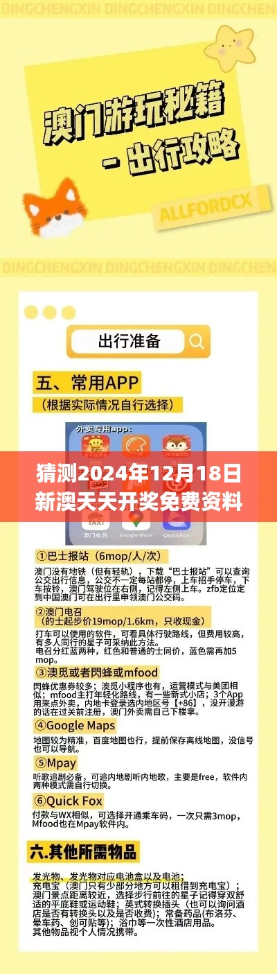 猜测2024年12月18日新澳天天开奖免费资料,适用解析方案_Tablet4.665